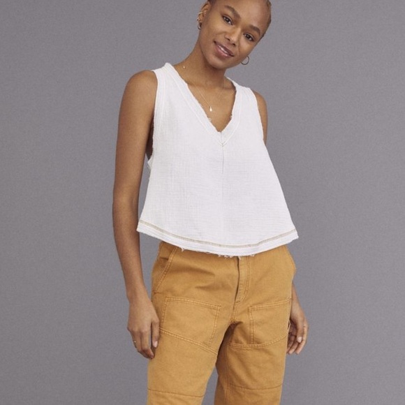 Urban Outfitters Mikey Woven tank top NWT - Picture 7 of 10